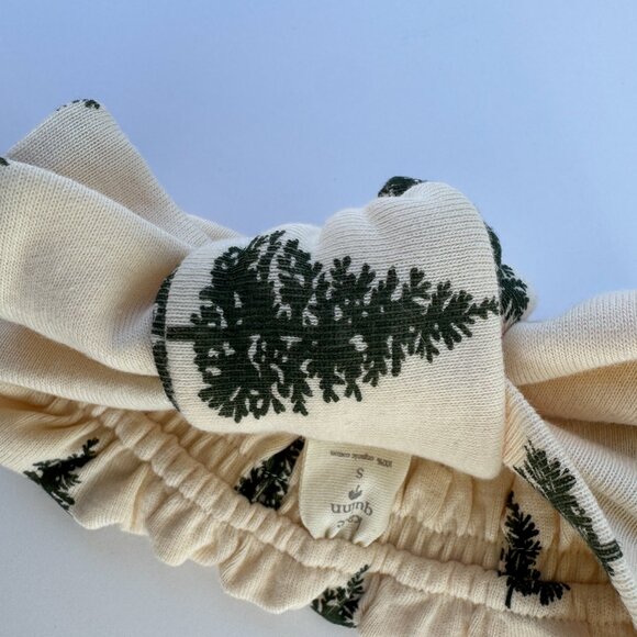 Kate Quinn Head Bow | Knot, Christmas Tree Print | 0–6M (S) - Picture 4 of 4